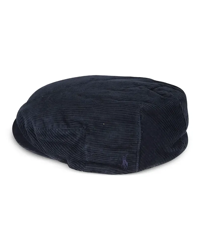 Ralph Lauren Hut aus Cord - Blau Blau