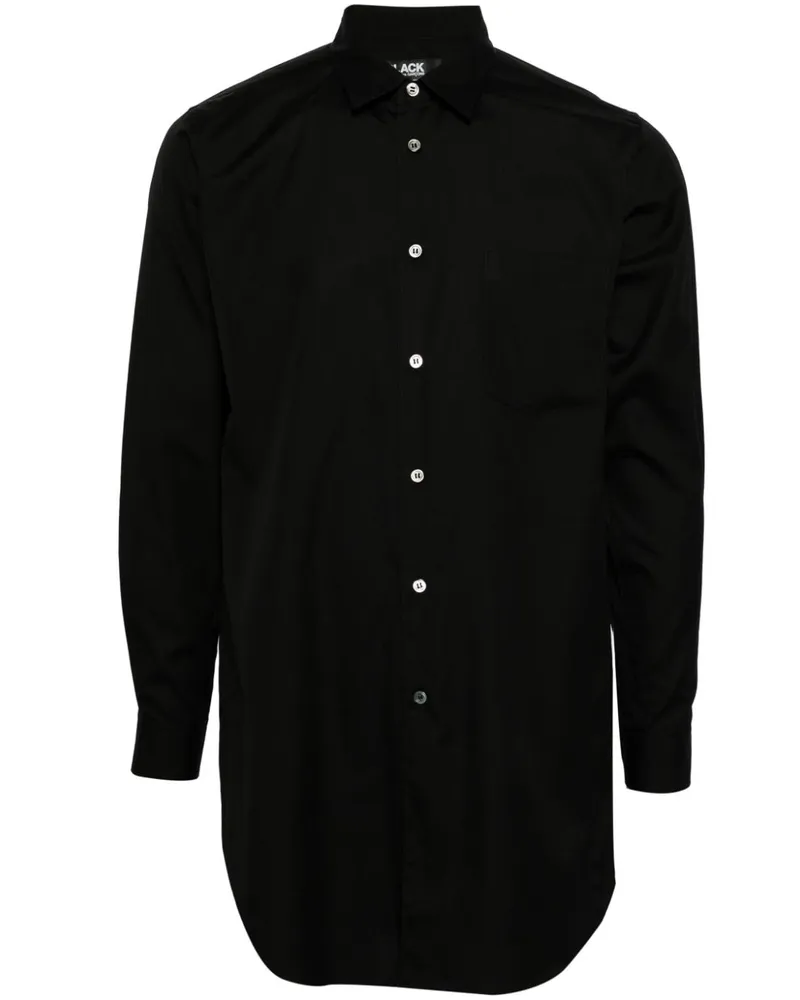Comme des Garçons Hemd mit klassischem Kragen - Schwarz Schwarz