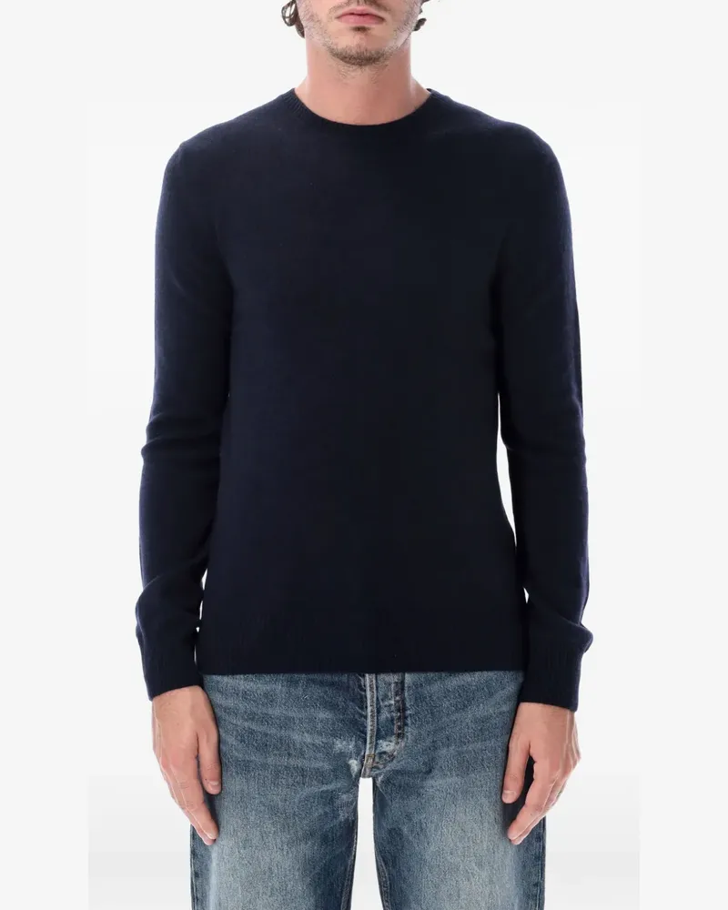 Emporio Armani Pullover aus reinem Kaschmir - Blau Blau