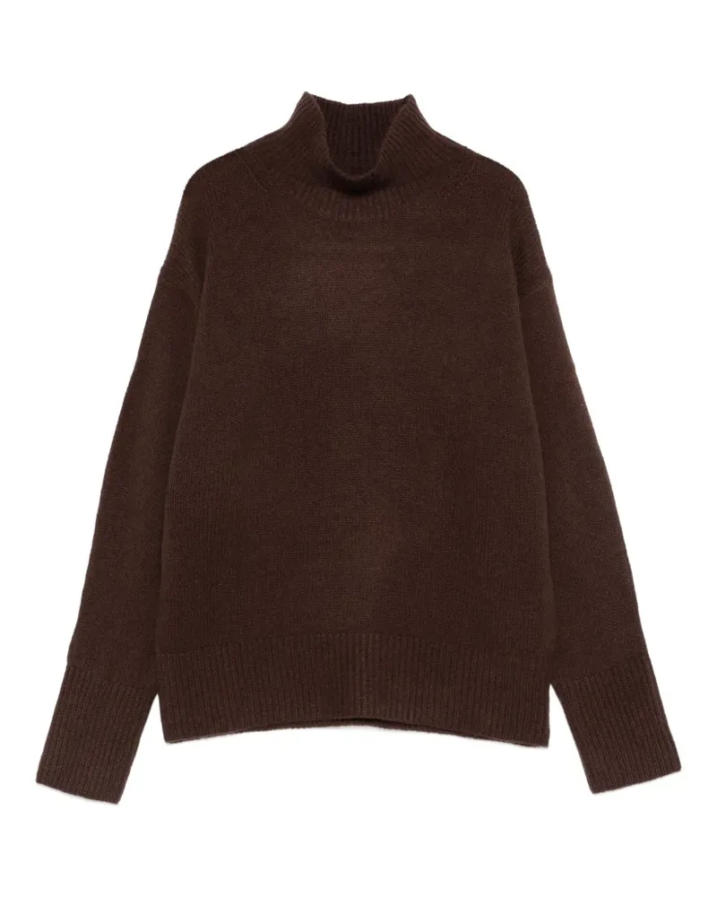 Luisa Cerano Pullover mit Rollkragen - Braun Braun