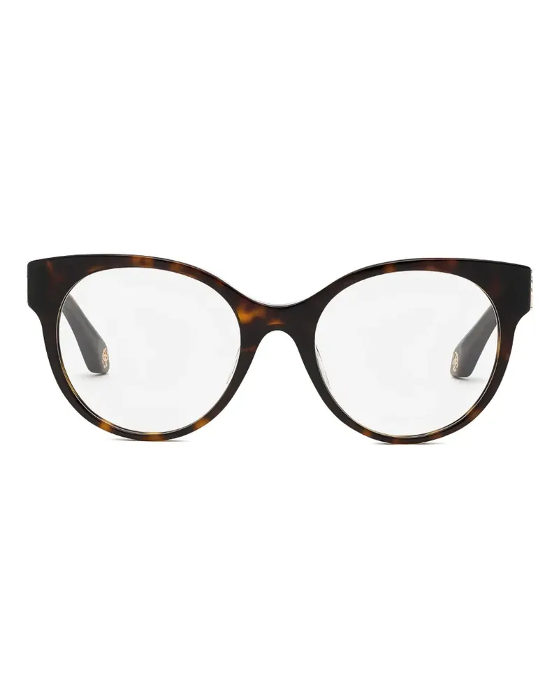 Roberto Cavalli round-frame glasses - Braun Braun