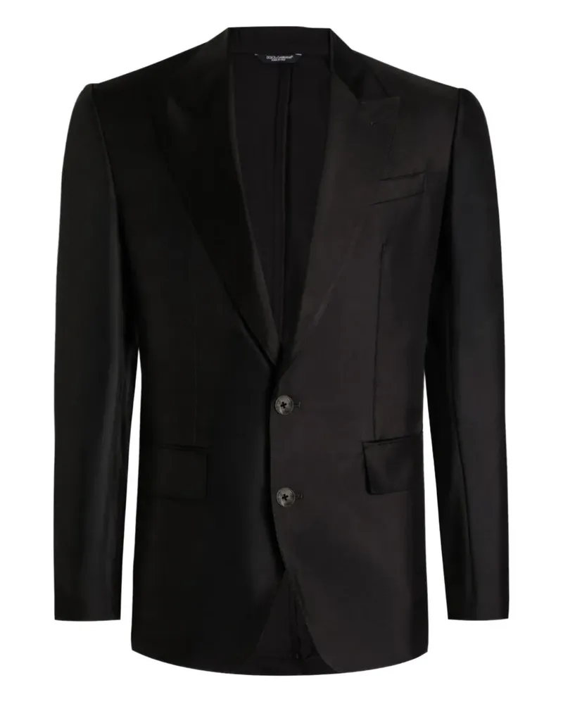 Dolce & Gabbana Sicilia Sakko - Schwarz Schwarz