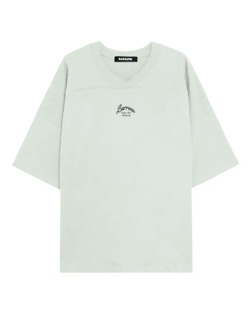 BARROW T-Shirt mit Logo-Print - Weiß Weiß