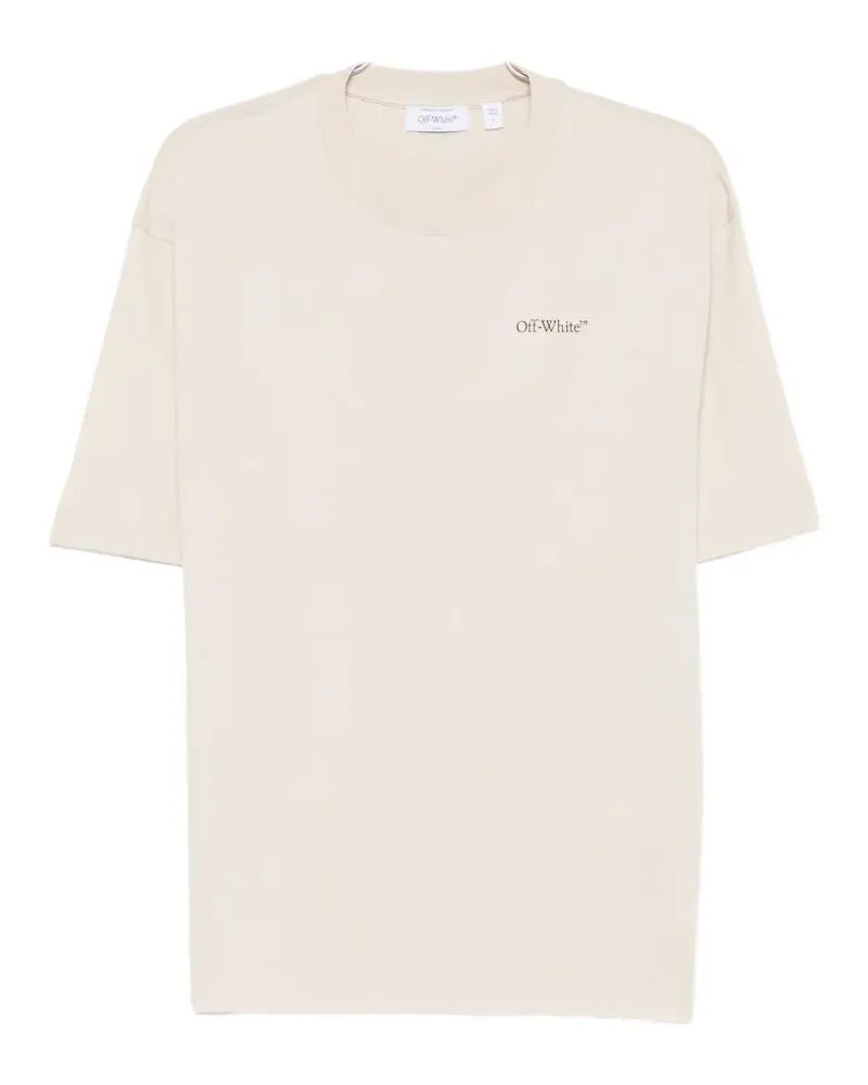 OFF-WHITE half arrow skate T-shirt - Nude Nude