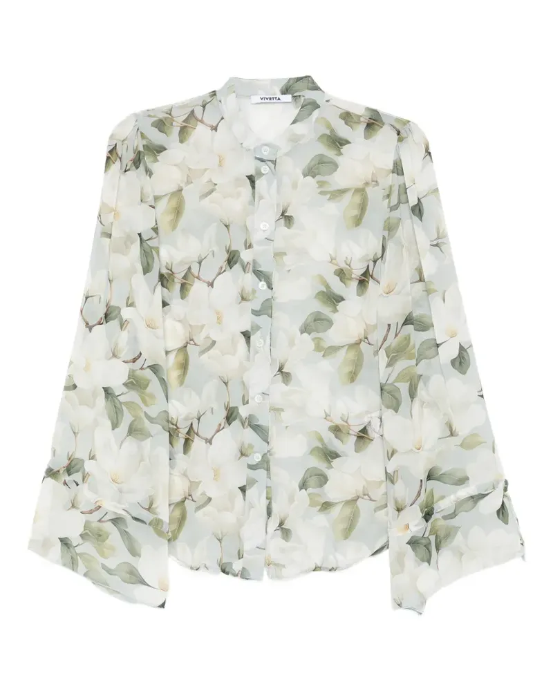 Vivetta floral shirt - Weiß Weiß