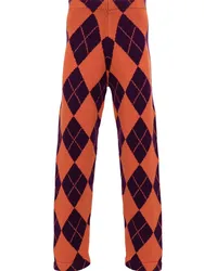 Liberal Youth Ministry Arlequin Straight-Leg-Hose Orange