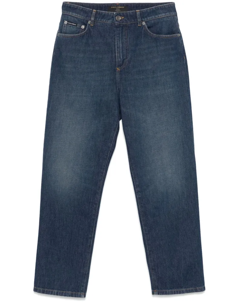 Dolce & Gabbana Tapered-Jeans - Blau Blau