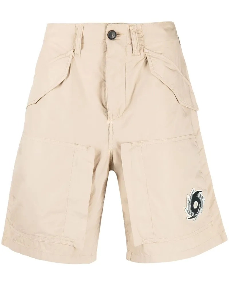 Palm Angels Tornado Cargo-Shorts Nude