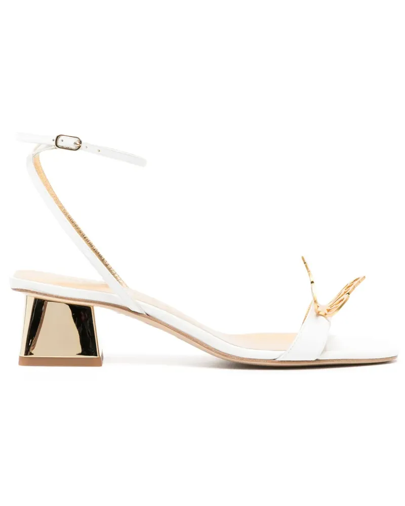 Sophia Webster Mariposa Sandalen 50mm - Weiß Weiß