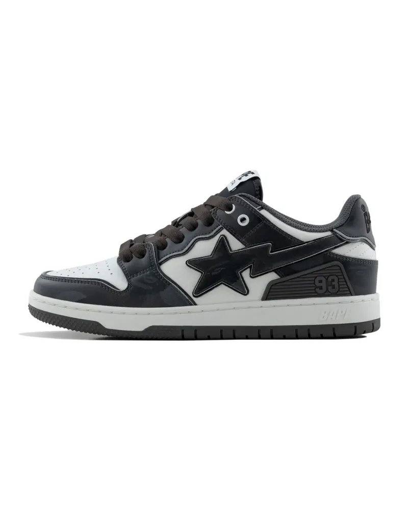 BAPE Sneakers mit Sterndetail - Schwarz Schwarz