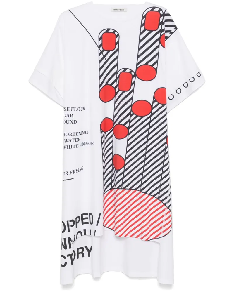 Henrik Vibskov Knuckle Long T-Shirt - Weiß Weiß