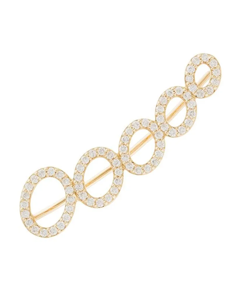Alinka 18kt 'Cloud' Ear Cuff aus Gelbgold mit Diamanten Gold