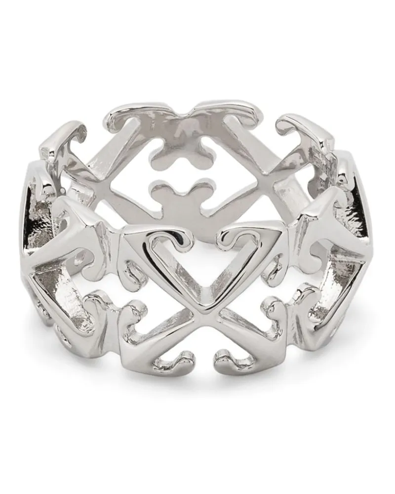 OFF-WHITE Multi-Arrow Ring - Silber Silber