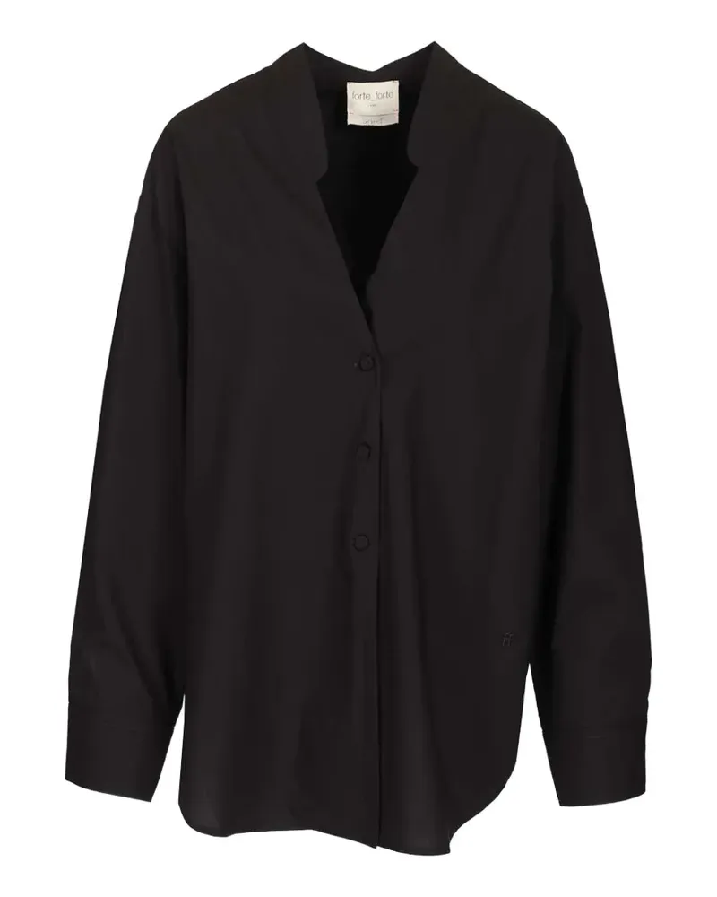 forte_forte long-sleeve shirt - Schwarz Schwarz