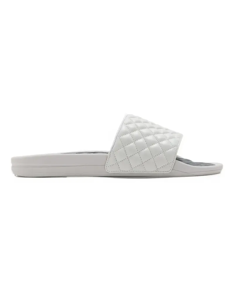ATHLETIC PROPULSION LABS Lusso quilted leather slides - Grau Grau
