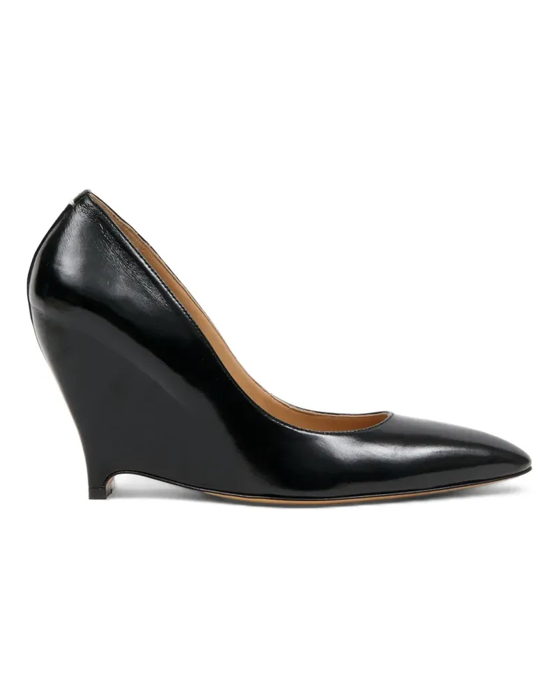 Maison Margiela Pumps mit spitzer Kappe - Schwarz Schwarz