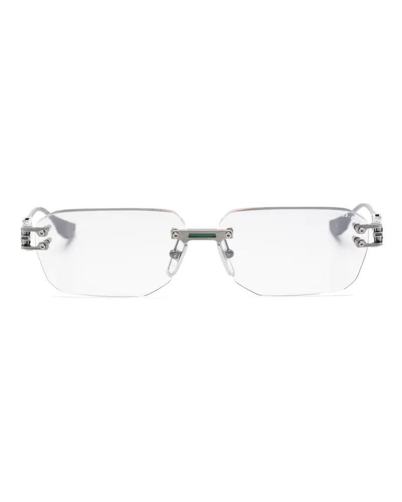 DITA Rahmenlose Hyperlux-3000 Brille mit eckigem Gestell - Grau Grau