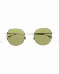 AHLEM Sonnenbrille mit rundem Gestell Silber