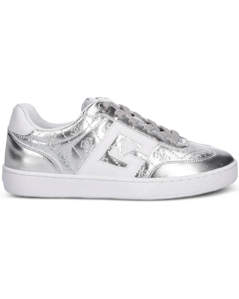 Guess Sneakers mit Logo-Verzierung - Silber Silber