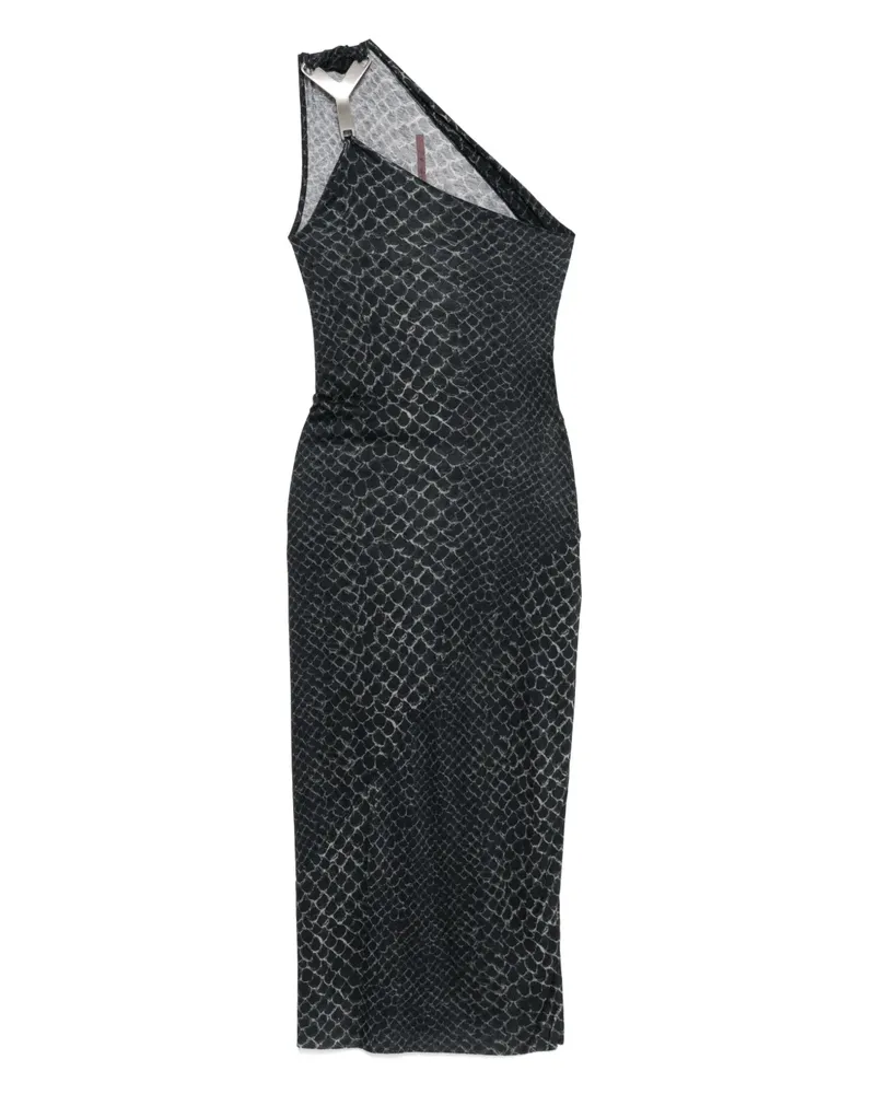 Rick Owens Lilies Hydra Kleid - Schwarz Schwarz