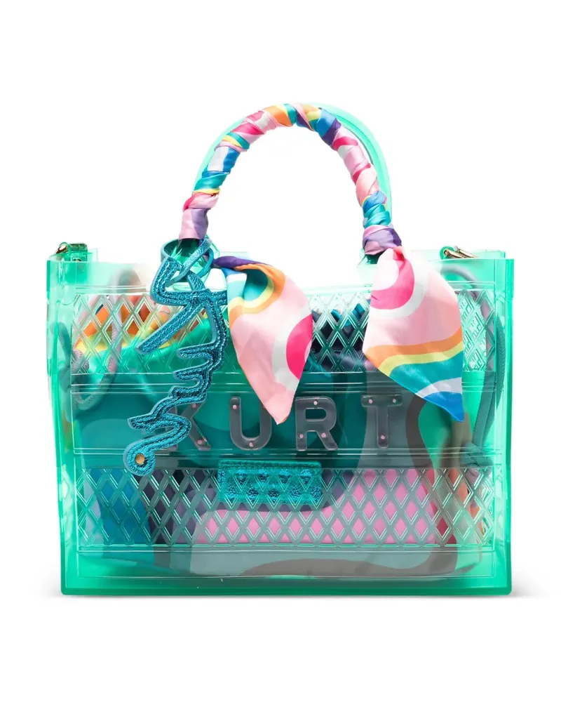Kurt Geiger small Jelly tote bag - Grün Grün