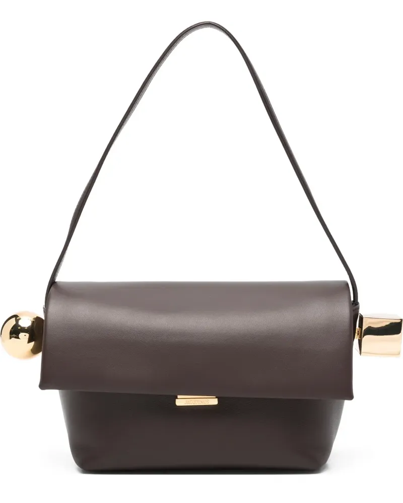 Jacquemus Le Rond Carré Tote Bag - Braun Braun