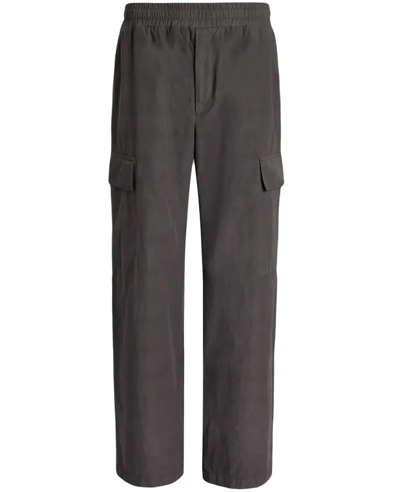 Dolce & Gabbana Gerade Hose mit elastischem Bund - Grau Grau