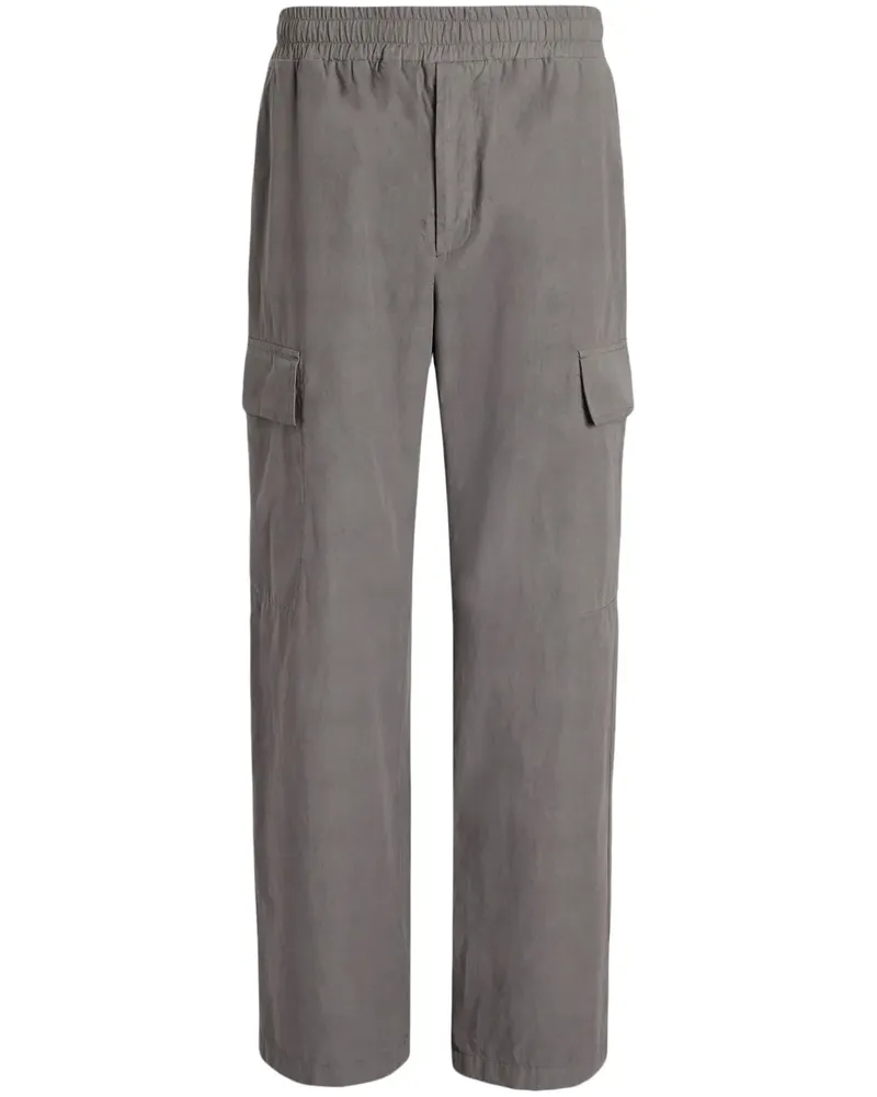 Dolce & Gabbana Gerade Hose mit elastischem Bund - Grau Grau