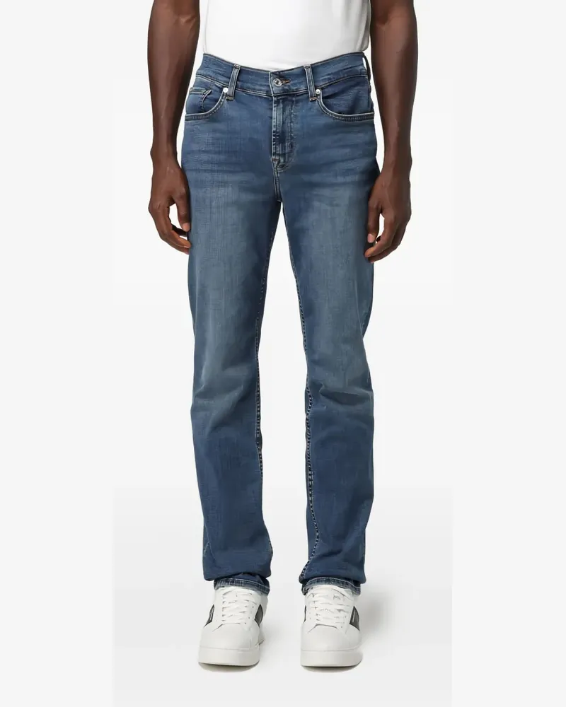 7 for all mankind Jeans aus Baumwollstretch - Blau Blau