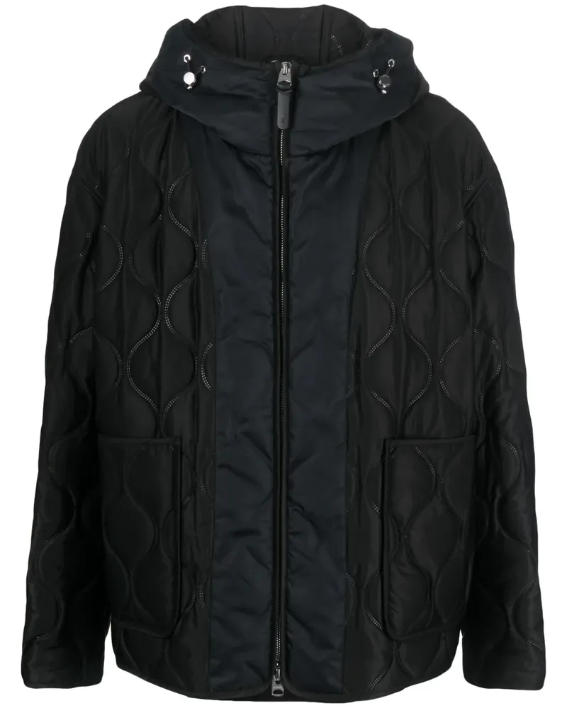 Mackage Gesteppte Gerry Jacke - Schwarz Schwarz