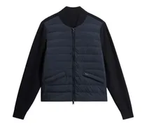 Gesteppte Hybrid Bomberjacke - Blau