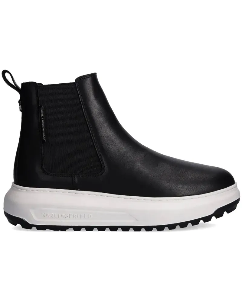 Karl Lagerfeld Kapri Lug Gore Stiefel - Schwarz Schwarz