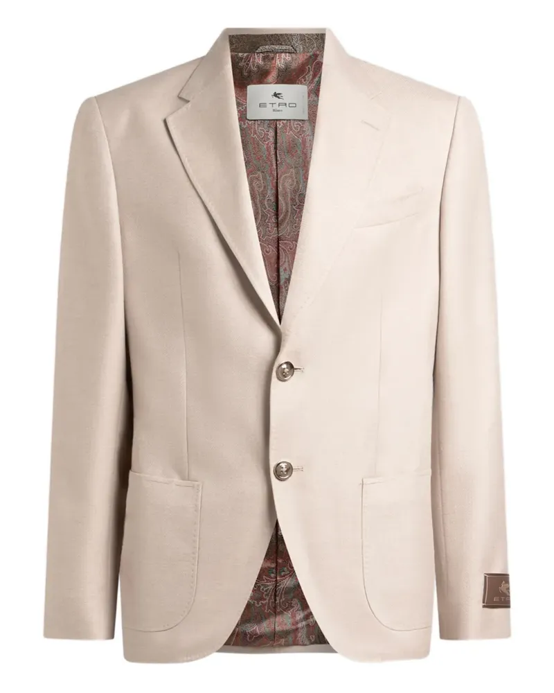 Etro Einreihiges Sakko - Nude Nude