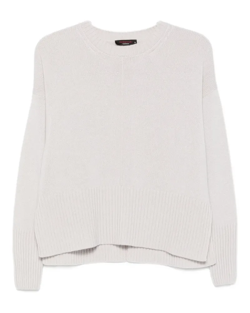 INCENTIVE! cashmere crew-neck sweater - Grau Grau