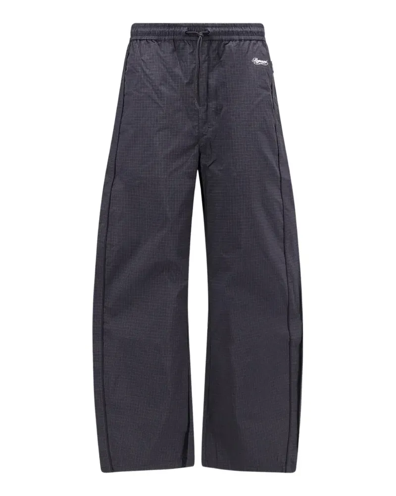 REPRESENT Jogginghose mit Karomuster - Blau Blau