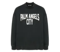 City Sweatshirt mit ausgeblichenem Effekt
