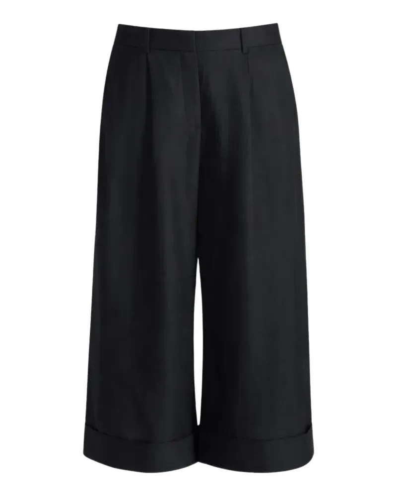 Liviana Conti Zack Hose mit Umschlag - Schwarz Schwarz