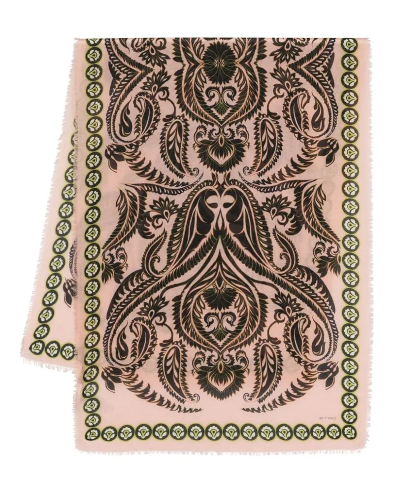 Etro Schal mit Aurea-Motiv - Rosa Rosa