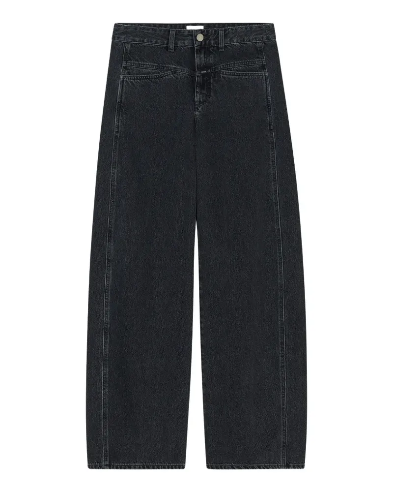 Closed Tori-X Wide-Leg-Jeans - Schwarz Schwarz