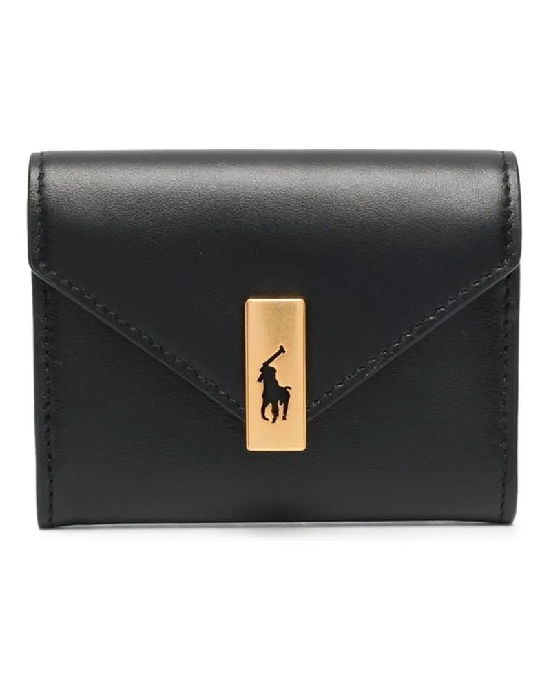 Ralph Lauren Portemonnaie mit Logo-Schnalle - Schwarz Schwarz