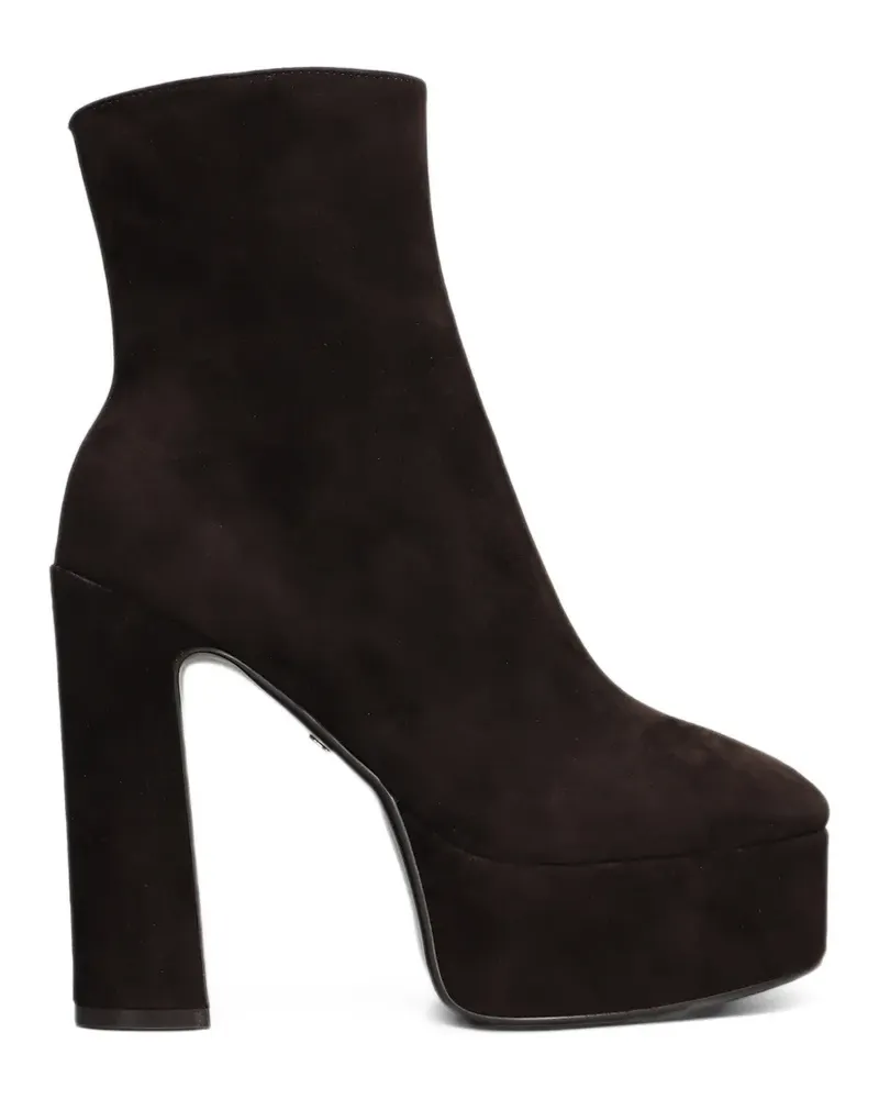 Lola Cruz Leste 120 platform ankle boots - Braun Braun