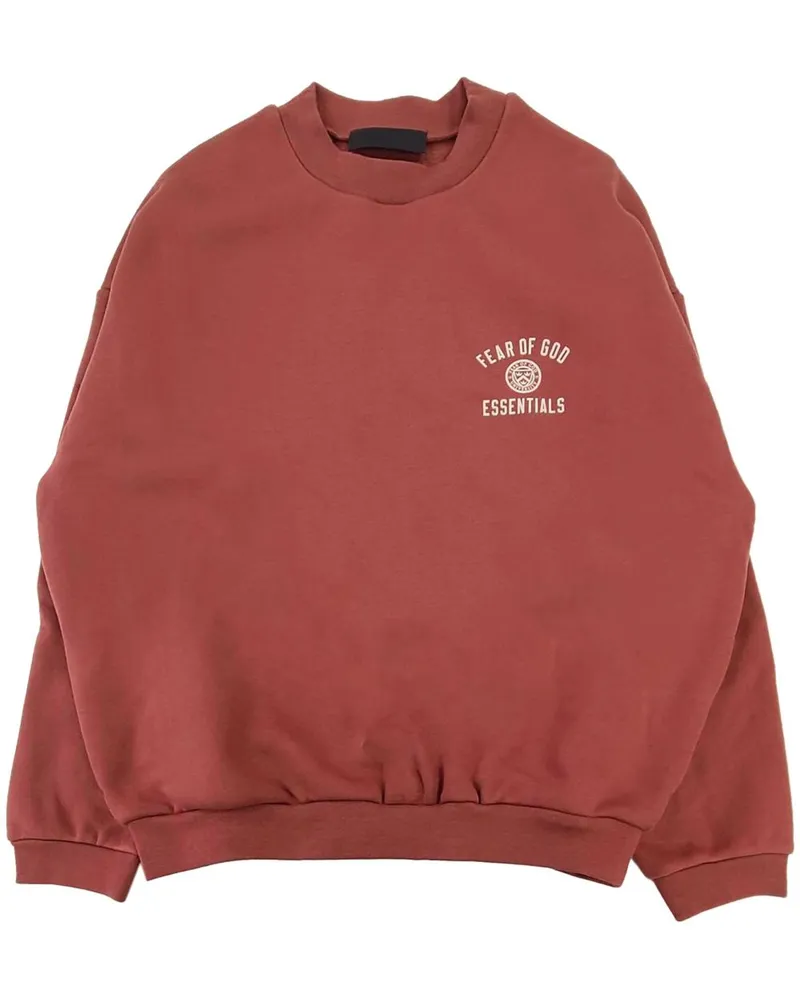 Fear of God Sweatshirt mit Logo-Print - Rot Rot