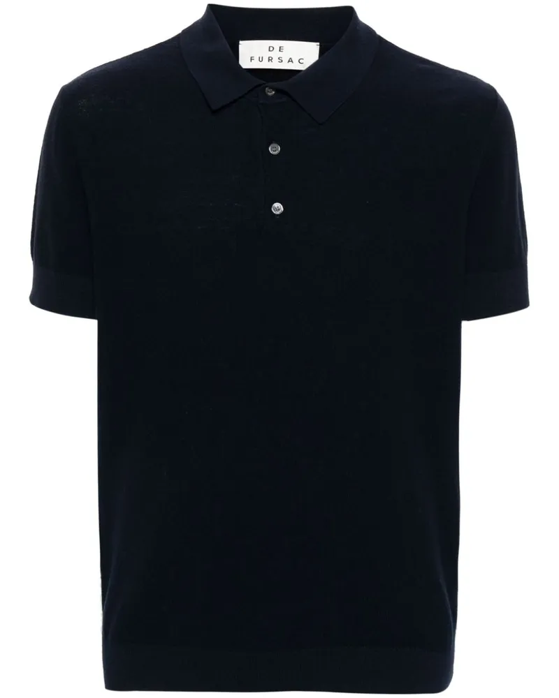 FURSAC Klassisches Poloshirt - Blau Blau