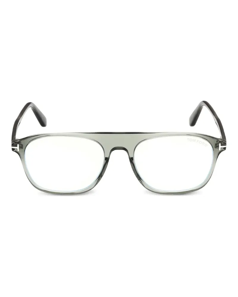 Tom Ford pilot-frame glasses - Grau Grau