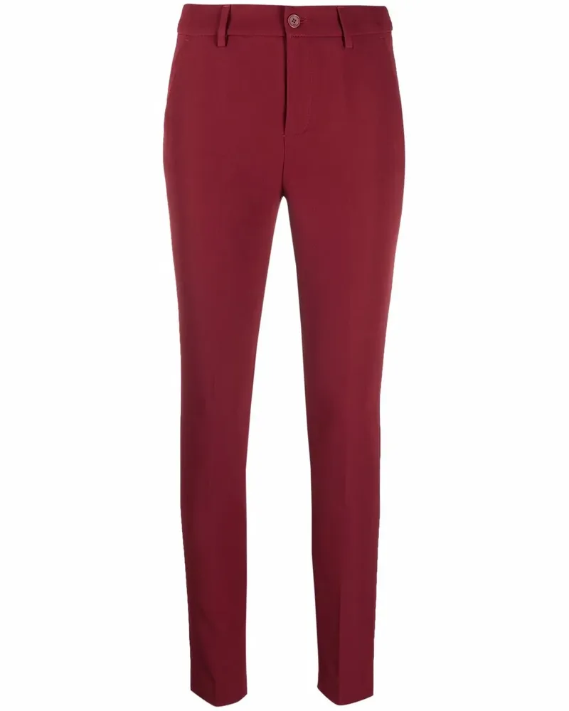 Liu Jo Hoch sitzende Skinny-Hose - Rot Rot