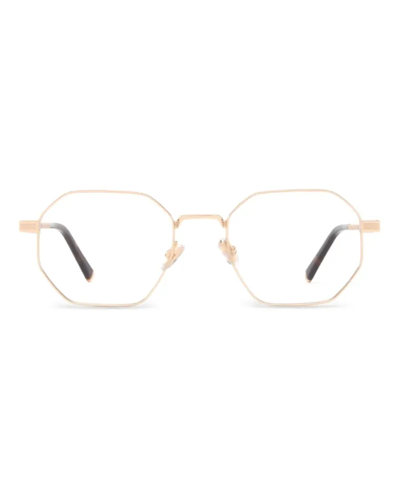 Police Lewis 41 Brille mit geometrischem Gestell - Gold Gold