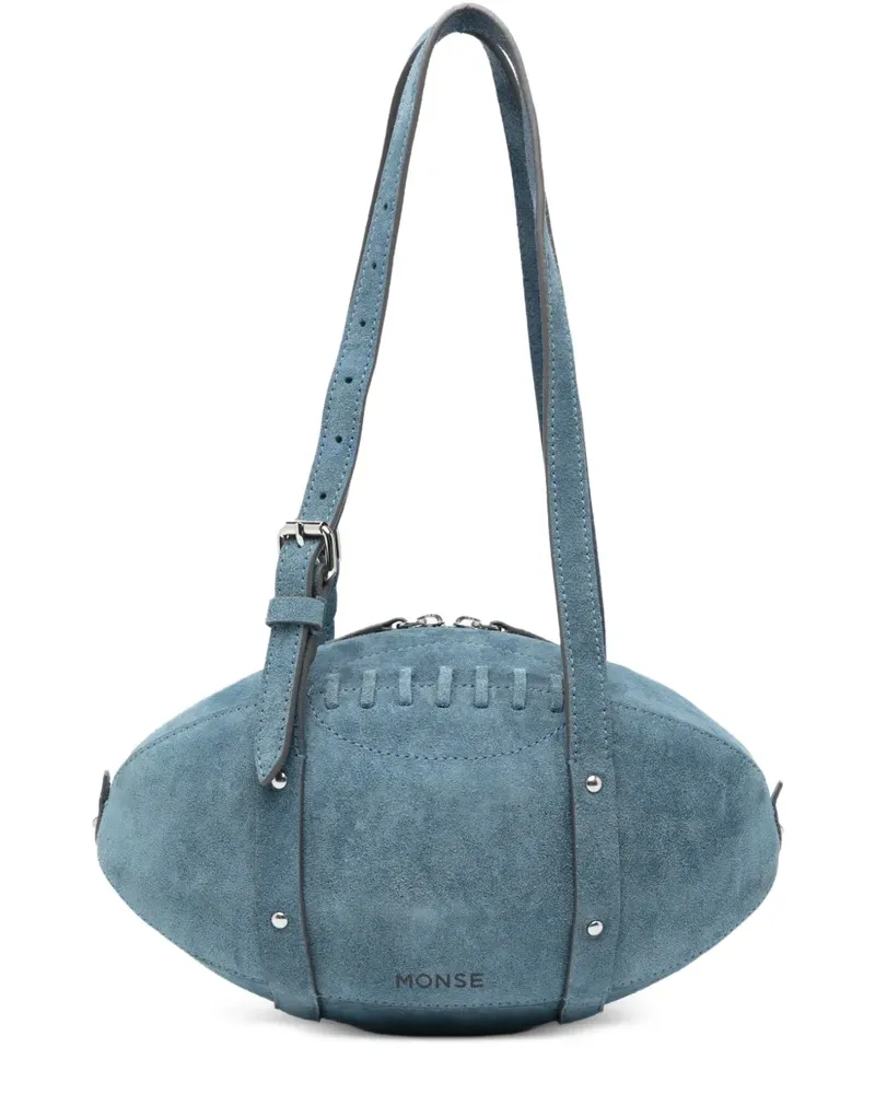 Monse Football Schultertasche - Blau Blau
