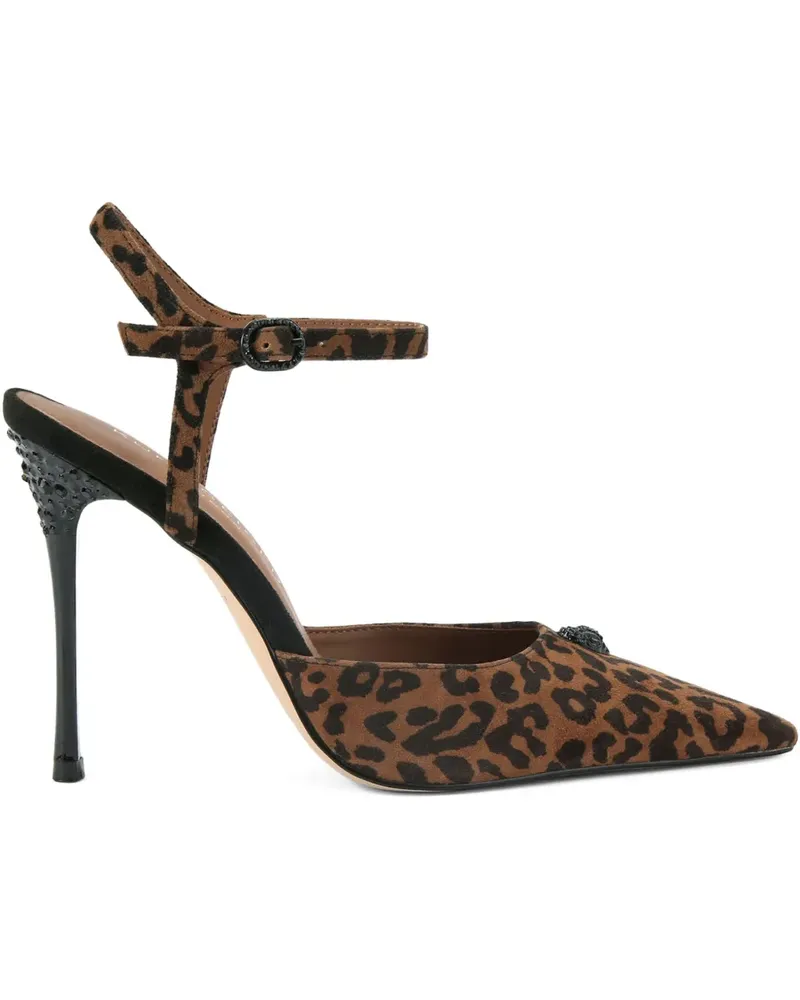 Kurt Geiger Pumps mit Leoparden-Print 105mm - Braun Braun