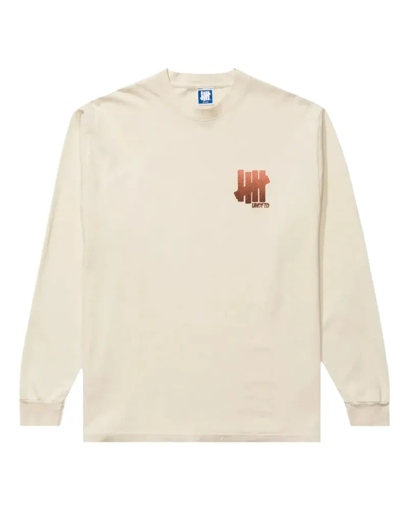Undefeated Sweatshirt mit Logo - Nude Nude