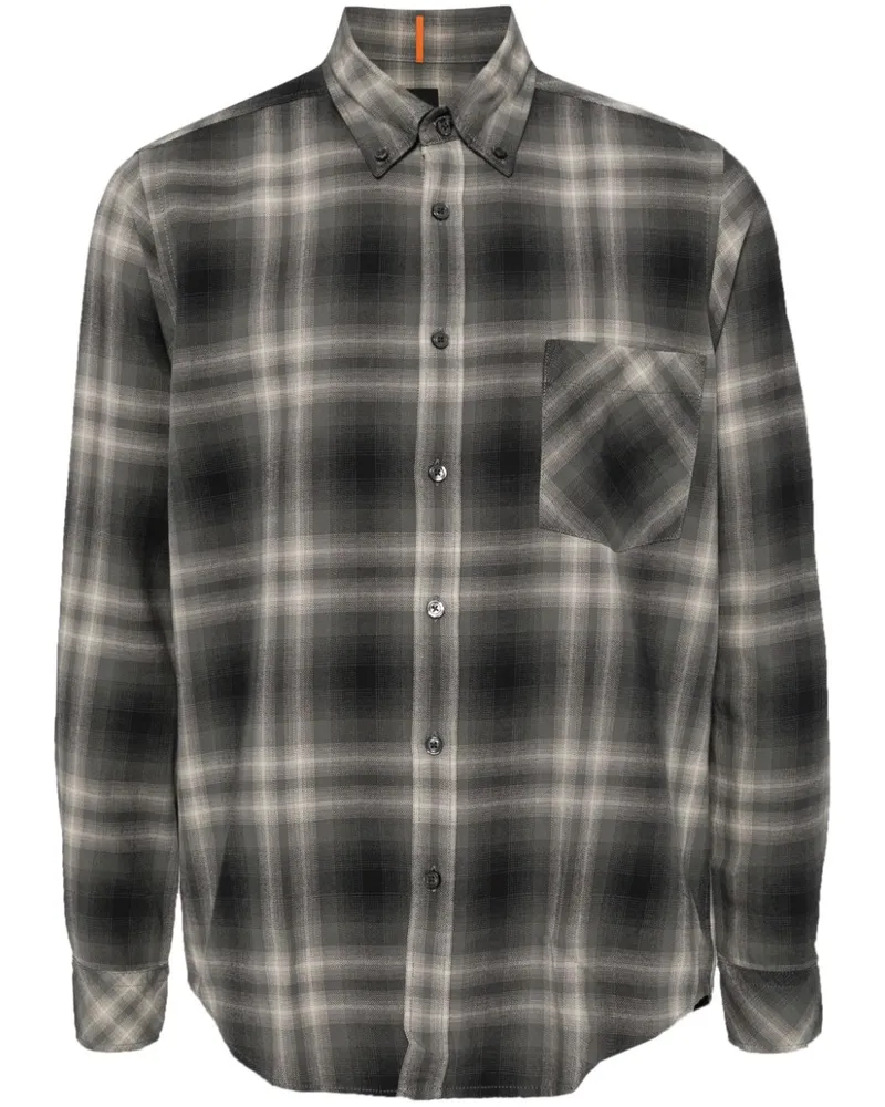 HUGO BOSS Klassisches Hemd - Grau Grau